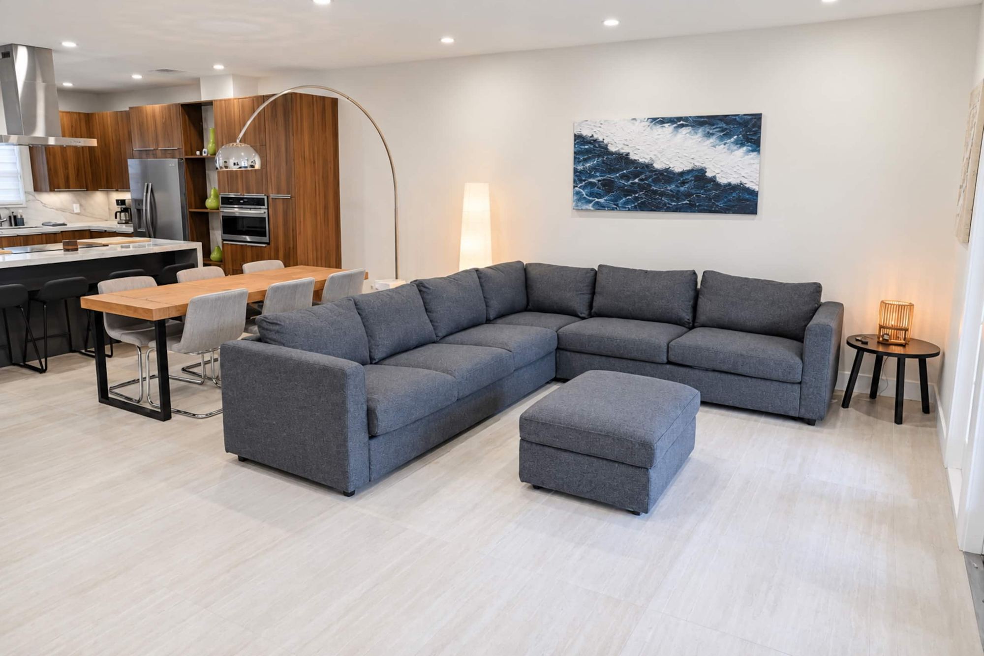 Open-plan living room